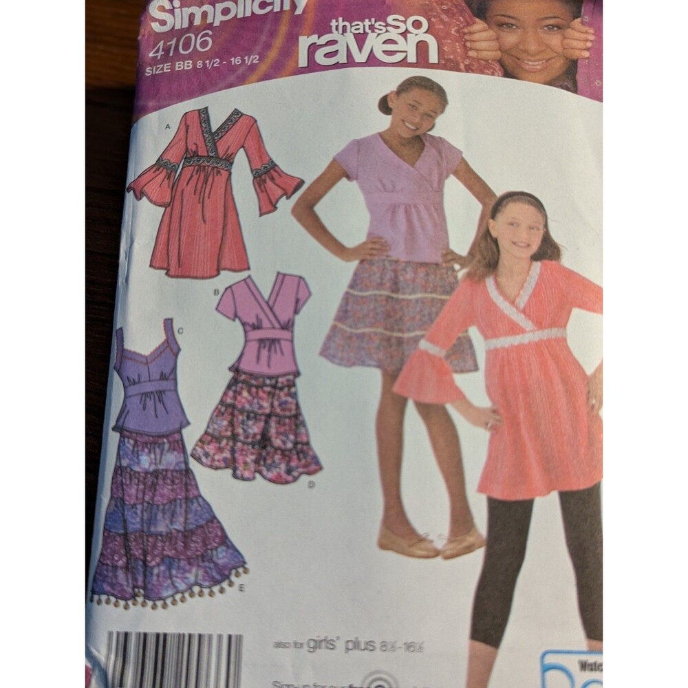 Vtg Simplicity  That's So Raven 4106